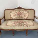 Liela izmēra sofa ar gobelēna audumu (666)