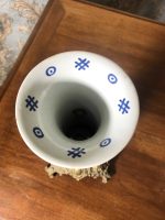 DELFT vāzes ar bronzu, 2 gab., vienai nepieciešama restaurācija (180) - Image 5