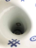 DELFT vāzes ar bronzu, 2 gab., vienai nepieciešama restaurācija (180) - Image 6