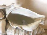 ROYAL DUX Jūgendstila porcelāna vāze, figūra, gliemežvāka formas, vidēja izmēra (165) - Image 12