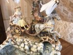 Strūklaka ar lampu, ļoti smalka detalizācija, figūras, strūklaka ir ejošā stāvoklī (156) - Image 7