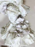 ROYAL DUX Porcelāna figūra, liela izmēra ar ļoti smalku detalizāciju, Jūgendstila (192) - Image 4