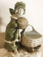 ROYAL DUX porcelāna figūra 1918-1958, vidēji maza izmēra (190) - Image 6