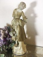Porcelāna sieviešu figūra, liela izmēra (176) - Image 3