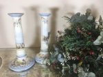 Porcelāna svečturi, 2gab (161)