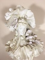 ROYAL DUX Porcelāna figūra, liela izmēra ar ļoti smalku detalizāciju, Jūgendstila (192) - Image 2