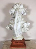 ROYAL DUX Porcelāna figūra, liela izmēra ar ļoti smalku detalizāciju, Jūgendstila (192) - Image 12