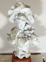 ROYAL DUX Porcelāna figūra, liela izmēra ar ļoti smalku detalizāciju, Jūgendstila (192) - Image 3