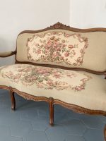 Liela izmēra sofa ar gobelēna audumu (666) - Image 6