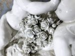 Capodimonte Porcelāna figūra ar enģeļiem, vidēji liela izmēra, 19.gs. (195) - Image 12
