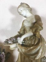 Porcelāna sieviešu figūra, liela izmēra (176) - Image 5