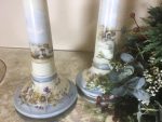 Porcelāna svečturi, 2gab (161) - Image 4