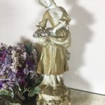 Porcelāna sieviešu figūra, liela izmēra (176)