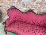 Liela izmēra sofa, vīnsarkanā krāsā (615) - Image 7