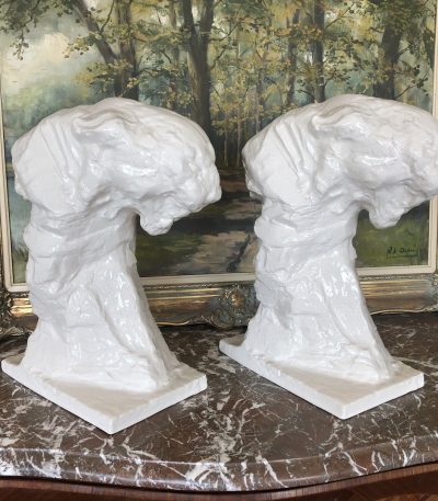 2 figurer, løvepar, mellemstørrelse (137)