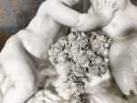Capodimonte Porcelāna figūra ar enģeļiem, vidēji liela izmēra, 19.gs. (195) - Image 10