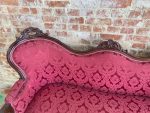 Liela izmēra sofa, vīnsarkanā krāsā (615) - Image 5