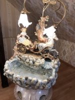 Strūklaka ar lampu, ļoti smalka detalizācija, figūras, strūklaka ir ejošā stāvoklī (156) - Image 9