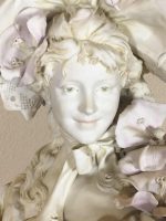 ROYAL DUX Porcelāna figūra, liela izmēra ar ļoti smalku detalizāciju, Jūgendstila (192) - Image 6