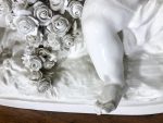 Capodimonte Porcelāna figūra ar enģeļiem, vidēji liela izmēra, 19.gs. (195) - Image 9