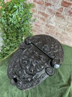 Kamīna dekors, tvertne oglēm, pelniem, ļoti smags (2240) - Image 2