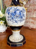 Porcelāna Vāze "Royal Dux", Ļoti Liela Izmēra, Smaga (3139) - Image 8