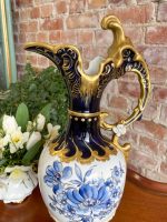 Porcelāna Vāze "Royal Dux", Ļoti Liela Izmēra, Smaga (3139) - Image 2