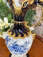 Porcelāna Vāze "Royal Dux", Ļoti Liela Izmēra, Smaga (3139) - Image 6