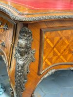 Ekskluzīvs, ļoti liela izmēra — divpusējs rakstāmgalds, bureau plat double sided — Luja XV / Belle Époque stils, Francija, ap 1880–1910 (6327) - Image 27