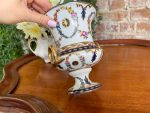 Maza porcelāna vāze ar skaistu detalizāciju — Meisenes stilā (Small Porcelain Vase) (3293) - Image 4