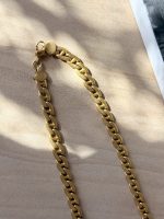 ķēde zelta krāsā, īsa garuma (6512) - Image 6