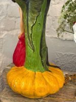 Unikāls jūgendstila galda lampu pāris ar sieviešu figūrām — jūgendstilā (Pair of Art Nouveau Style Ceramic Table Lamps with Maiden Figures) (7012) - Image 7