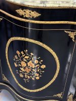 Magnifik byrå i Boulle-stil med intarsia, brons och marmoröverdel — Ludvig XIV / Napoleon III, Frankrike, 1800-talet - Bild 13