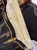 Magnifik byrå i Boulle-stil med intarsia, brons och marmoröverdel — Ludvig XIV / Napoleon III, Frankrike, 1800-talet - Bild 5
