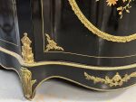 Magnifik byrå i Boulle-stil med intarsia, brons och marmoröverdel — Ludvig XIV / Napoleon III, Frankrike, 1800-talet - Bild 16