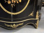 Magnifik byrå i Boulle-stil med intarsia, brons och marmoröverdel — Ludvig XIV / Napoleon III, Frankrike, 1800-talet - Bild 17