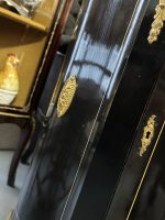 Magnifik byrå i Boulle-stil med intarsia, brons och marmoröverdel — Ludvig XIV / Napoleon III, Frankrike, 1800-talet - Bild 19