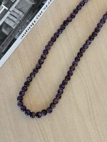 Kaklarota ar maziem, violetiem akmeņiem, vidēji īsa garuma (6502) - Image 5