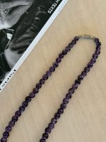 Kaklarota ar maziem, violetiem akmeņiem, vidēji īsa garuma (6502) - Image 4