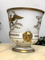 Porcelāna Kašpo ar Ērgli un Sejas Maskām — Empire stils, Vieux Paris, Francija, ap 1800.–1830. (4477) - Image 6