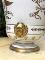 Porcelāna Kašpo ar Ērgli un Sejas Maskām — Empire stils, Vieux Paris, Francija, ap 1800.–1830. (4477) - Image 7