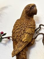 Čuguna papagailis ar rūsas efektu un zelta krāsas akcentiem, vidēji maza izmēra, pieejami 4gabali (3728) - Image 10