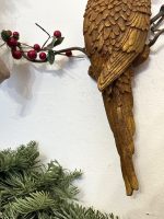 Čuguna papagailis ar rūsas efektu un zelta krāsas akcentiem, vidēji maza izmēra, pieejami 4gabali (3728) - Image 9
