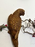 Čuguna papagailis ar rūsas efektu un zelta krāsas akcentiem, vidēji maza izmēra, pieejami 4gabali (3728) - Image 3