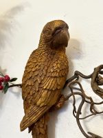 Čuguna papagailis ar rūsas efektu un zelta krāsas akcentiem, vidēji maza izmēra, pieejami 4gabali (3728) - Image 6