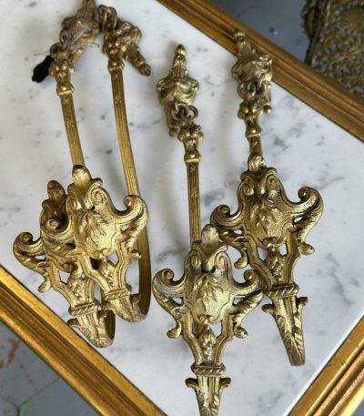 Gardindekorationer, gardinkroge, mellemstore, 4 stk. (4063)