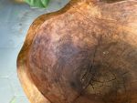 Wooden Figurine with Dish, Medium Size, Very Heavy (3974) - Image 14