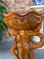 Wooden Figurine with Dish, Medium Size, Very Heavy (3974) - Image 17