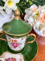 Porcelāna Krūzīte ar Šķīvīti un Vāku, Liela Izmēra, Maza Izmēra (3151) - Image 5