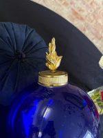 Tumši zils stikla dekors ar bronzas detaļām — Ampīra stilā (Dark Blue Glass Decor in Empire Style) (7003) - Image 8